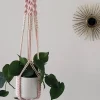 makrame-ampel-the-blossom-short-blush-3 Romantisk handgjord makraméampel Blossom Short i blush